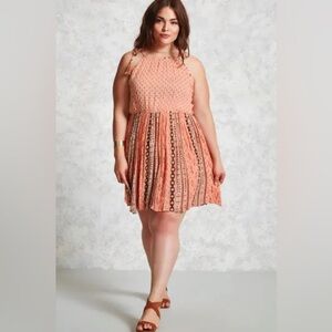 Forever 21 Plus Size Summer Cami Dress Tassel Detail